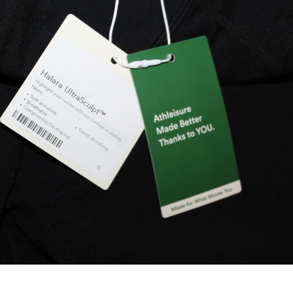 Halara UltraSculpt Black High Waisted Athletic Leggings with Pockets XL NEW - Picture 6 of 11